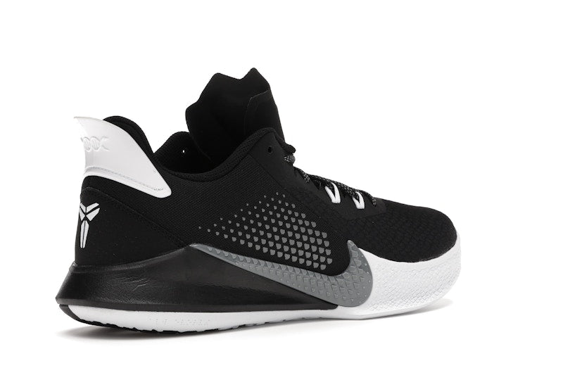 Nike Mamba Fury Black White Smoke Grey