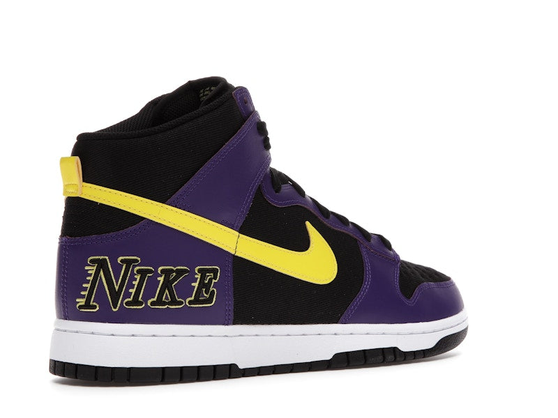 Nike Dunk High EMB Lakers