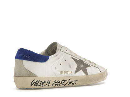 Golden Goose Super-Star White Snake Blue