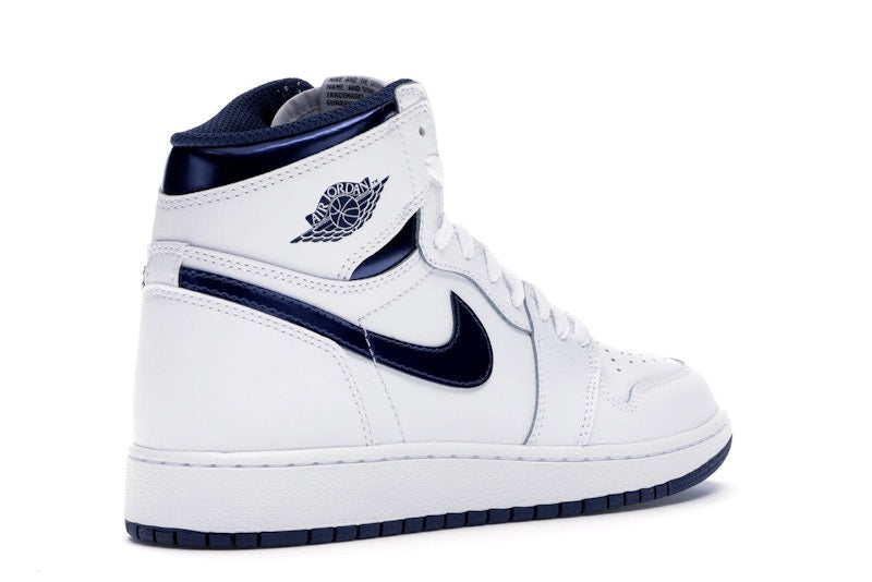 Jordan 1 Retro Metallic Navy (2016) (GS)