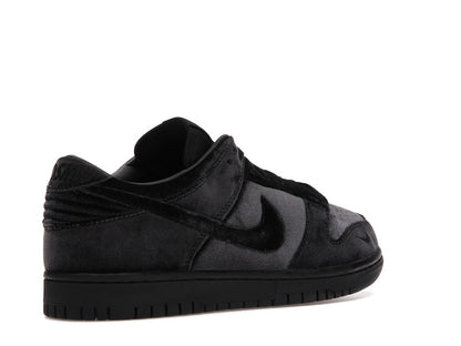 Nike Dunk Low Dover Street Market Triple Black Velvet