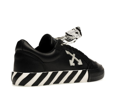 OFF-WHITE Vulc Low Leather Black White FW21