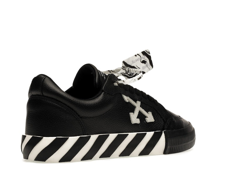 OFF-WHITE Vulc Low Leather Black White FW21