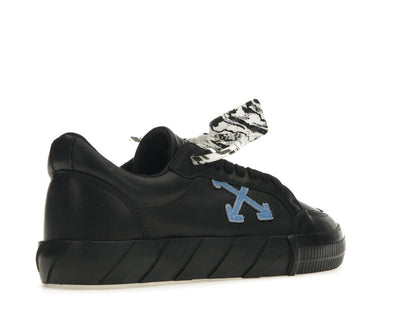 OFF-WHITE Vulc Low Black/Blue Leather SS21