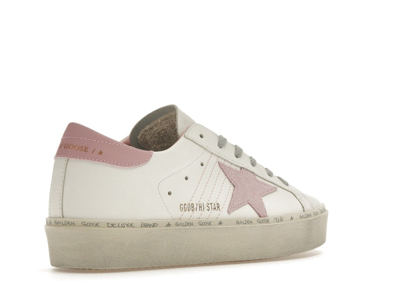 Golden Goose Hi Star White Pink (Women's)