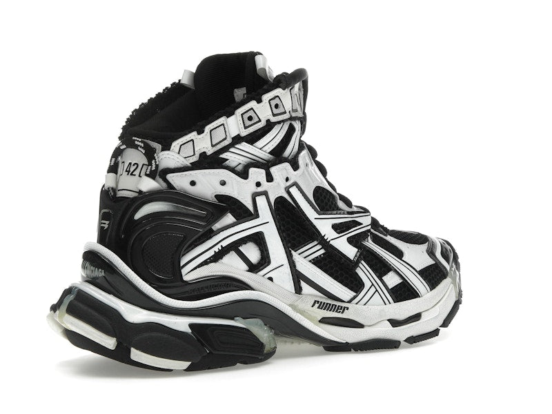 Balenciaga Runner High White Black