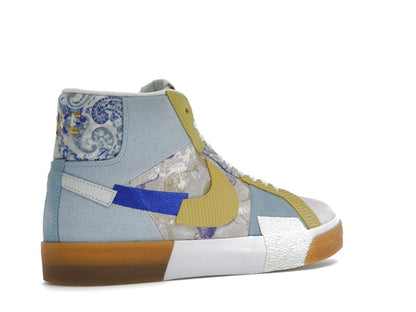 Nike SB Zoom Blazer Mid Premium Floral Paisley Boarder Blue