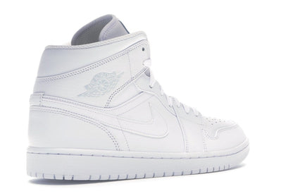 Jordan 1 Mid Triple White (2018)