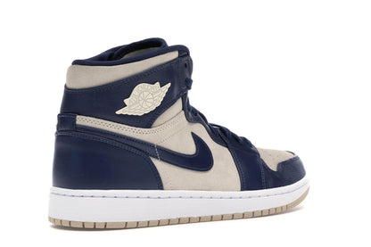 Jordan 1 Retro Premium Midnight Navy Light Cream (Women's)