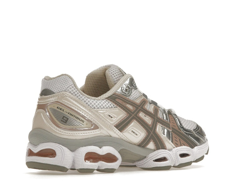 ASICS Gel-Nimbus 9 White Oatmeal (Women's)