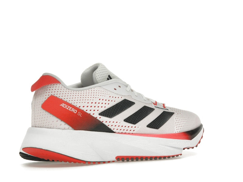 adidas Adizero SL Cloud White Core Black Bright Red