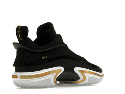 Jordan 36 Low Black Gold (Clear Sole)