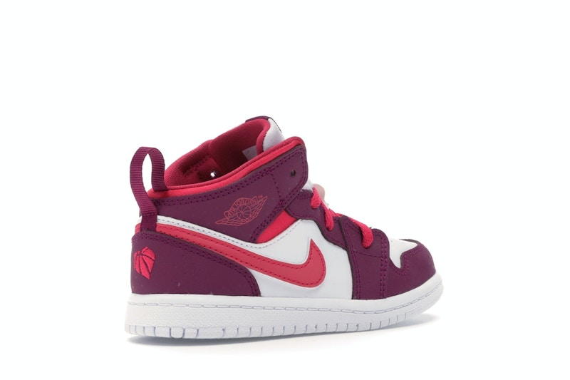 Jordan 1 Mid True Berry Rush Pink (TD)