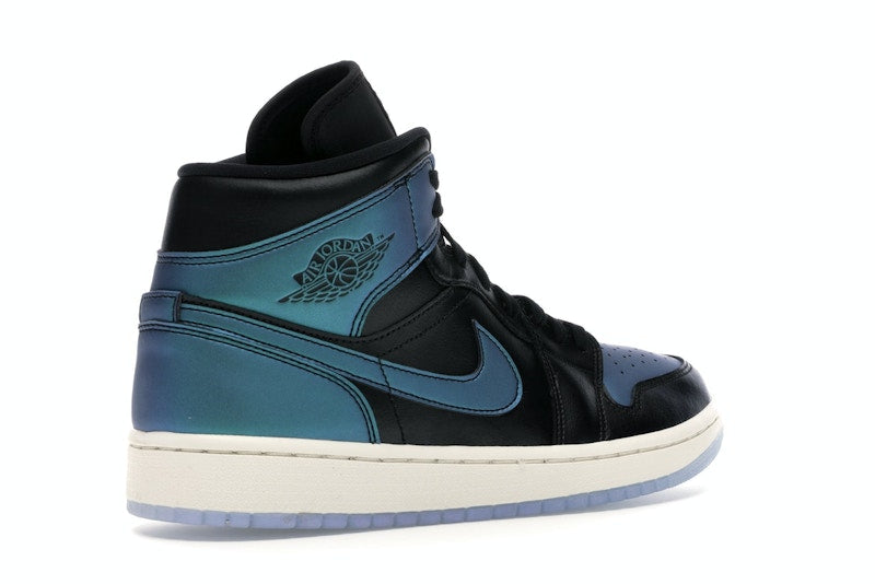 Jordan 1 Mid Iridescent Black (Women's)