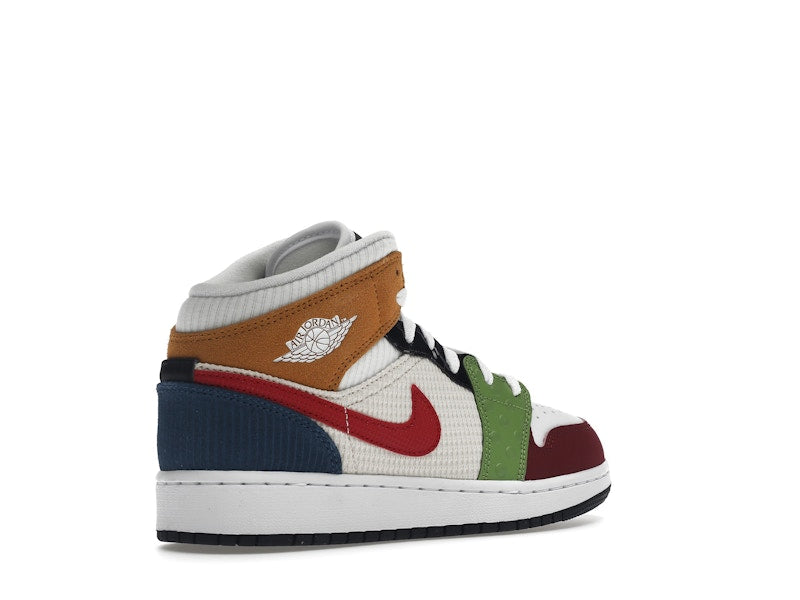 Jordan 1 Mid SE Messy Room (GS)