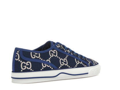 Gucci Tennis 1977 Low GG Monogram Blue