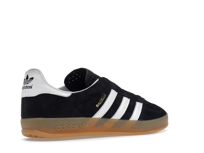 adidas Gazelle Black White Gum