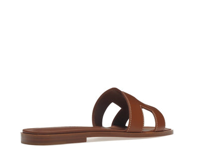 Hermes Oran Sandal Gold Box Calfskin Leather