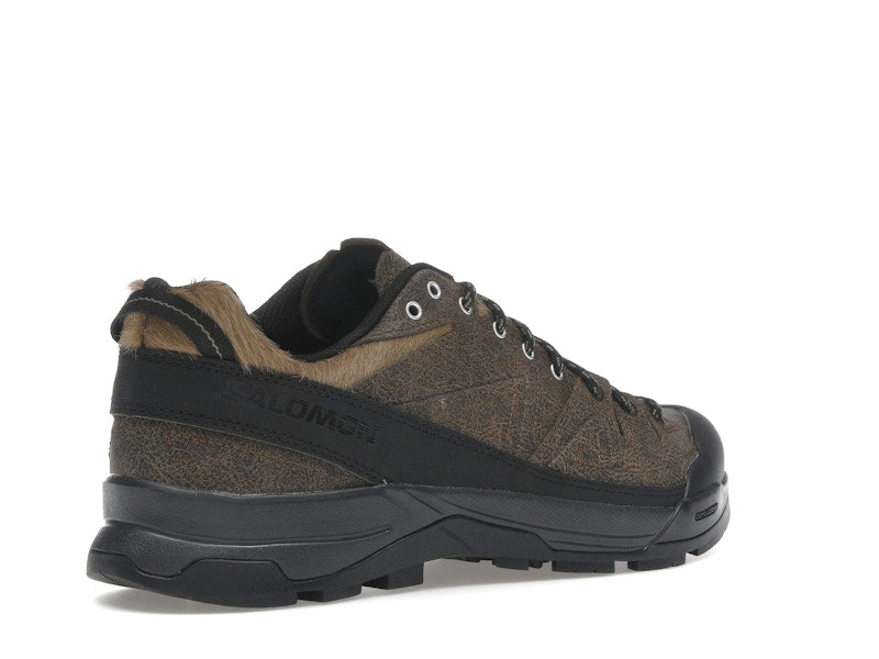 Salomon X-ALP Low Distressed Leather Dark Earth Black