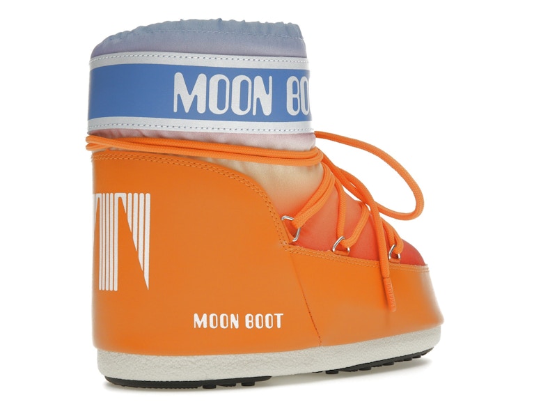 Moon Boot Icon Low Boot Sunrise Orange