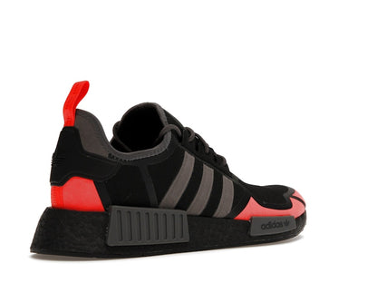 adidas NMD R1 Core Black Solar Red Grey