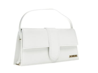 Jacquemus Le Bambino Long Shoulder Bag White