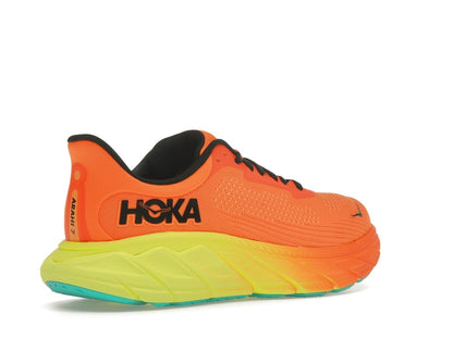 Hoka One One Arahi 7 Electric Tangerine Black (Women's)