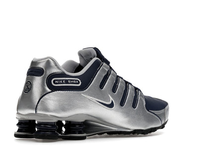 Nike Shox NZ Midnight Navy Metallic Silver