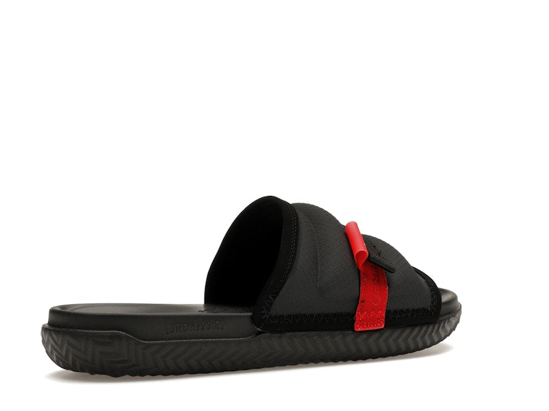 Jordan Super Play Slide Black University Red