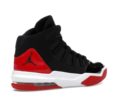 Jordan Max Aura Black Red Patent