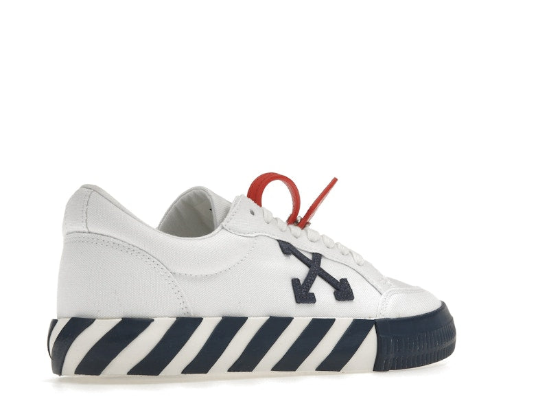 OFF-WHITE Vulcanized Low White Blue Canvas