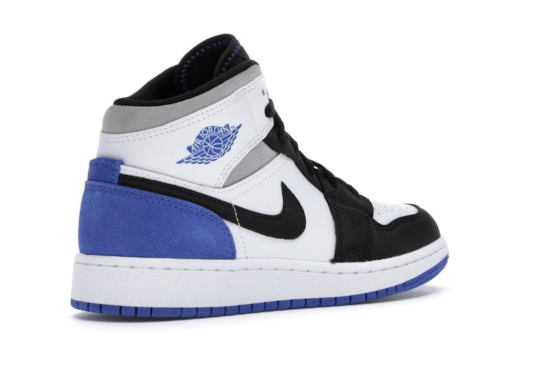 Jordan 1 Mid SE White Black Royal (GS)