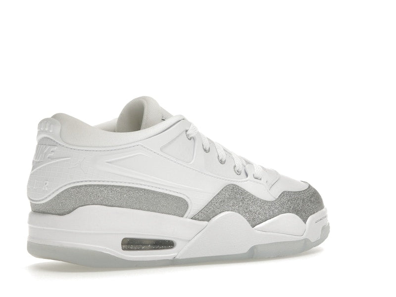 Jordan 4 RM White Metallic Silver (Women's)