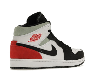 Jordan 1 Mid SE Red Black Toe