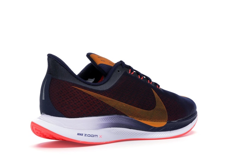 Nike Zoom Pegasus 35 Turbo Blackened Blue Orange Peel