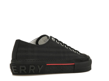 Burberry Vintage Check Canvas Low-Top Sneaker Dark Charcoal