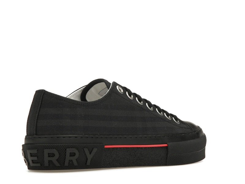 Burberry Vintage Check Canvas Low-Top Sneaker Dark Charcoal