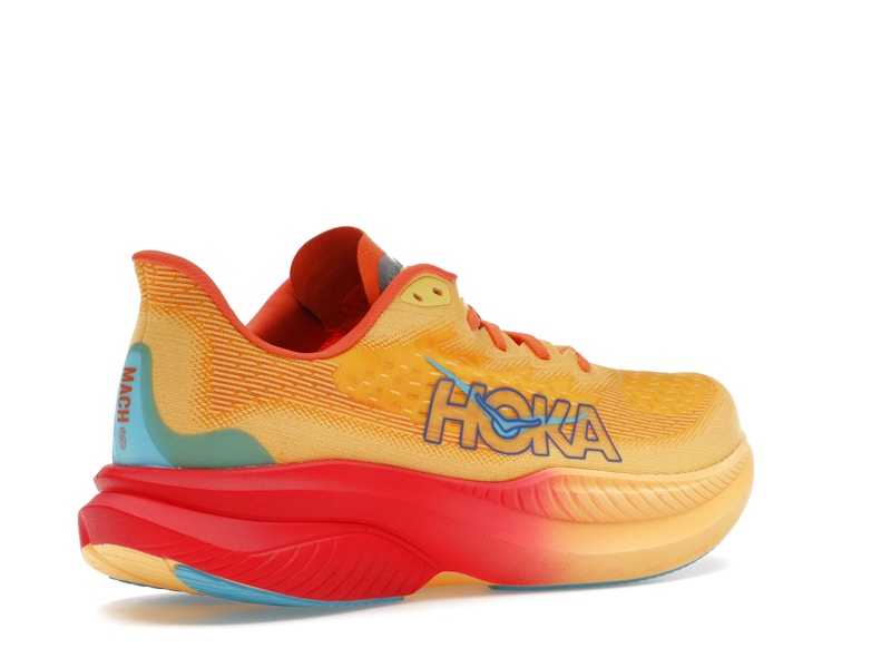 Hoka One One Mach 6 Poppy Squash