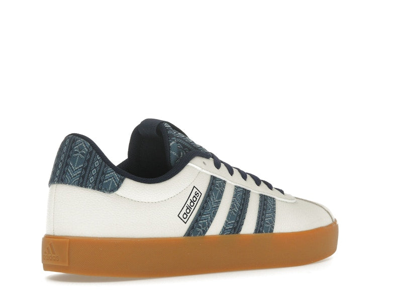 adidas Vl Court 3.0 Off White Night Indigo Gum (Women's)