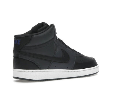 Nike Court Vision Mid Next Nature Dark Smoke Grey Off Noir Racer Blue Black