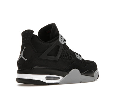Jordan 4 Retro Black Canvas (GS)
