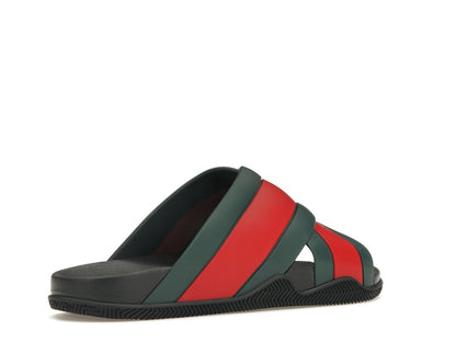 Gucci Web Slide Black Rubber