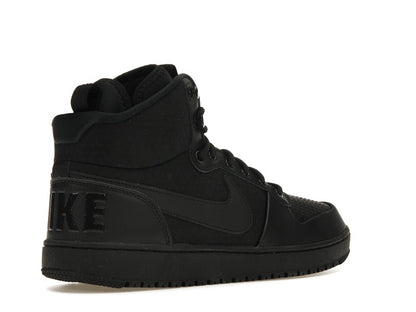 Nike Court Borough Mid Winter Triple Black