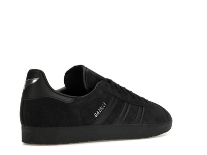 adidas Gazelle All Black Silver Metallic