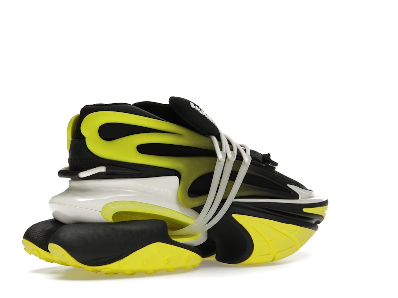 Balmain Unicorn Low-Top Black Yellow