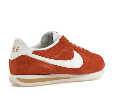 Nike Cortez SE Suede Dark Russet Flax Muslin Sail