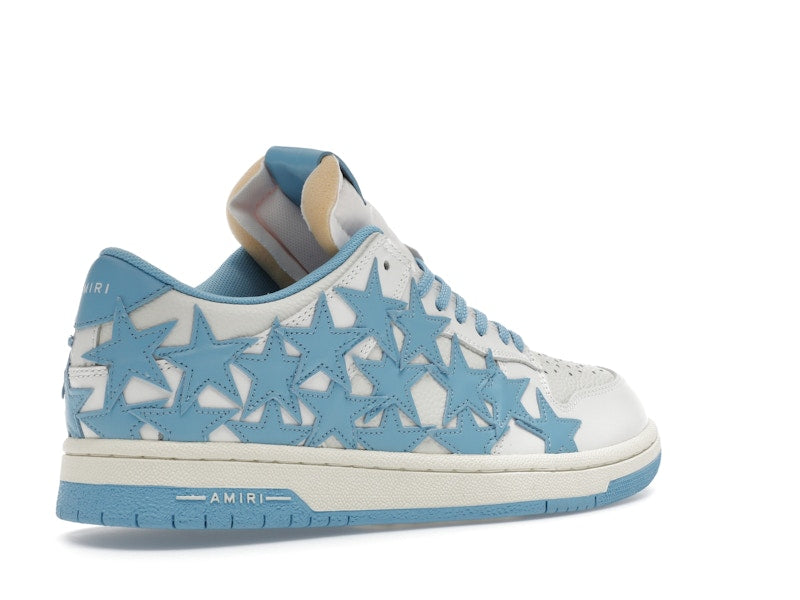 AMIRI Stars Low Top White Blue