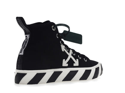 OFF-WHITE Vulc Mid Canvas Black White