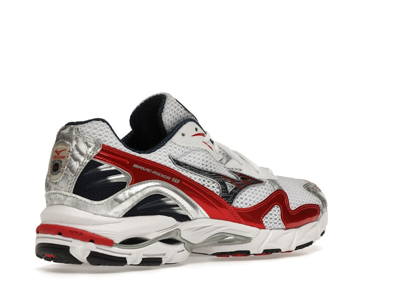 Mizuno Wave Rider 10 OG White Blue Red (2020)