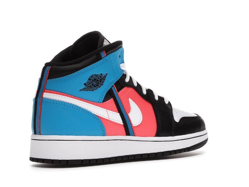 Jordan 1 Mid Tri Color Ribbons (GS)